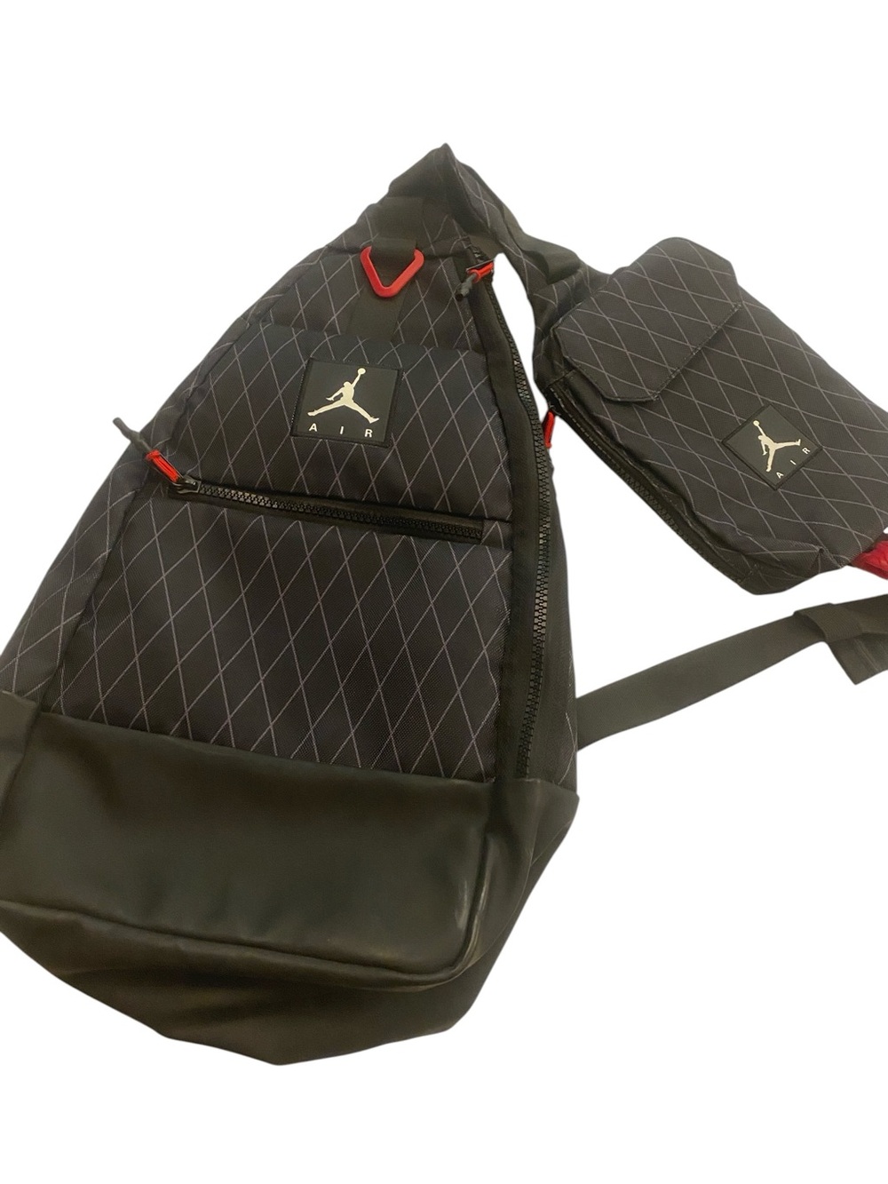 Jordan Anti Gravity Black Sling Bag Adjustable with mini bag